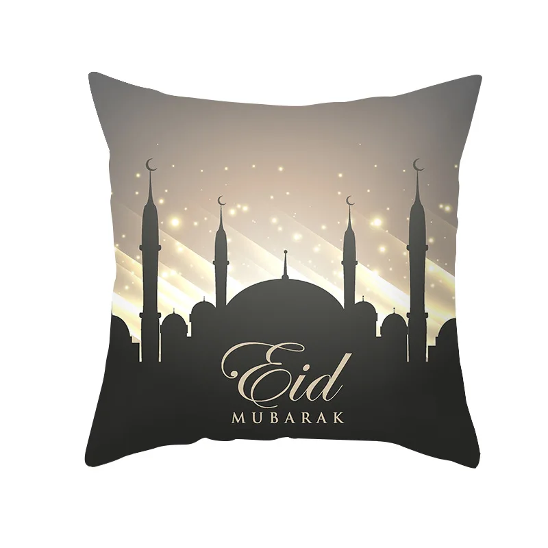 Мусульманская наволочка Рамадан Декор для дома хлопковое сиденье диван
