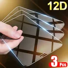 Закаленное стекло с полным покрытием для iPhone, защитная пленка для экрана iPhone 11, 12, 13 Pro Max, Xs Max, XR, 6, 7, 8Plus, защитная стеклянная пленка, 3 шт.