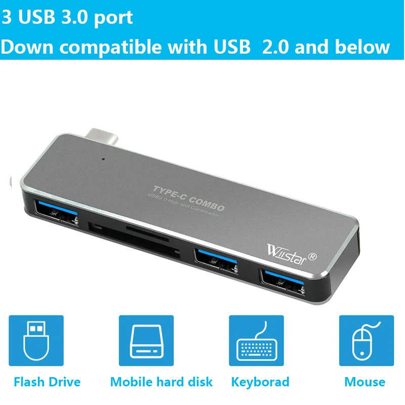Док станция USB Type C Thunderbolt 3 5 в 1|Кабели VGA| |