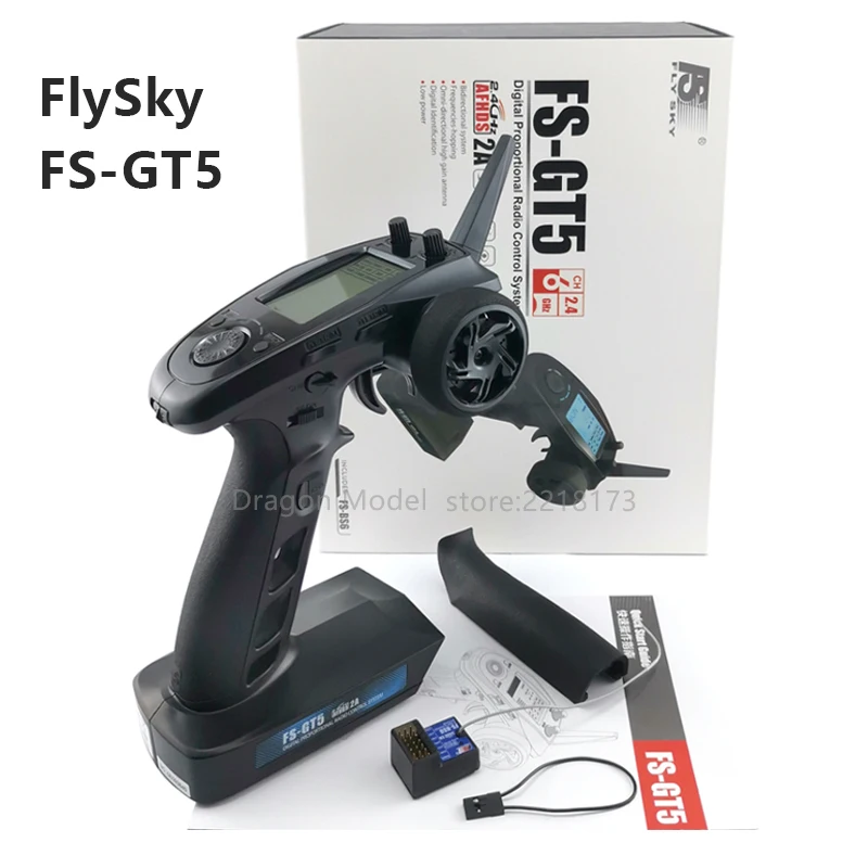 FlySky FS-GT5 FS GT5 2 4G 6CH радиопередатчик с FS-BS6 приемник для радиоуправляемых