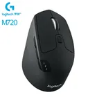 Мышь Logitech M720 для триатлона, многофункциональная беспроводная игровая мышь с объединением двух режимов, для офиса, для ноутбука и ПК