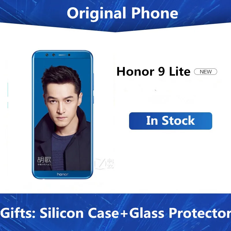 Глобальная прошивка Honor 9 Lite 5 65 &quotс полным обзором Экран 2160 * 1080Pix Android 8 0 смартфон