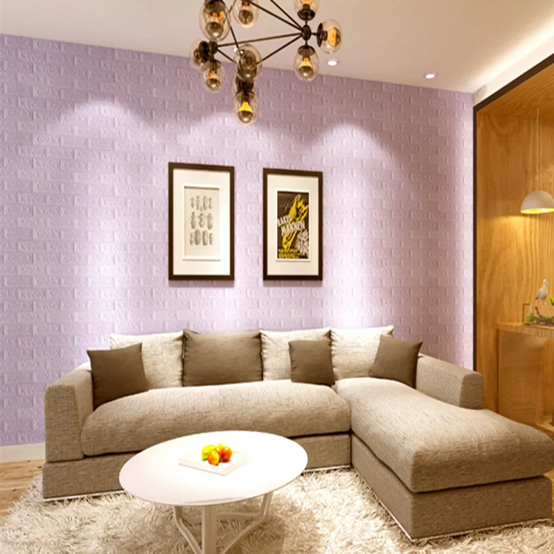 DIY 3D кирпичные украшения для дома настенные наклейки гостиной спальни Декор пены
