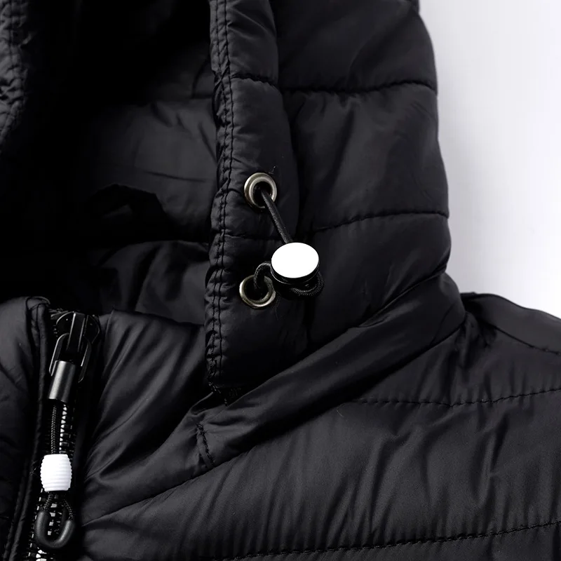 Men's Down Jacket White Goose Down Men And Women Clothing 2021 Winter Down Jacket Warm Hooded Coat Jacket Coats
