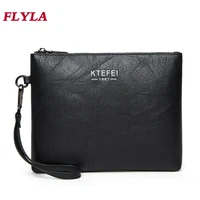 new mens clutch bag fashion casual business clutch envelope bag wallet bag