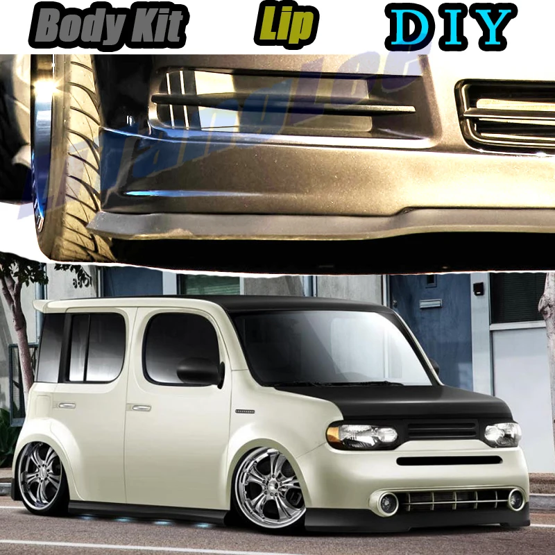 Автомобильный бампер передний спойлер дефлектор для Nissan Cube Z10 Z11 Z12
