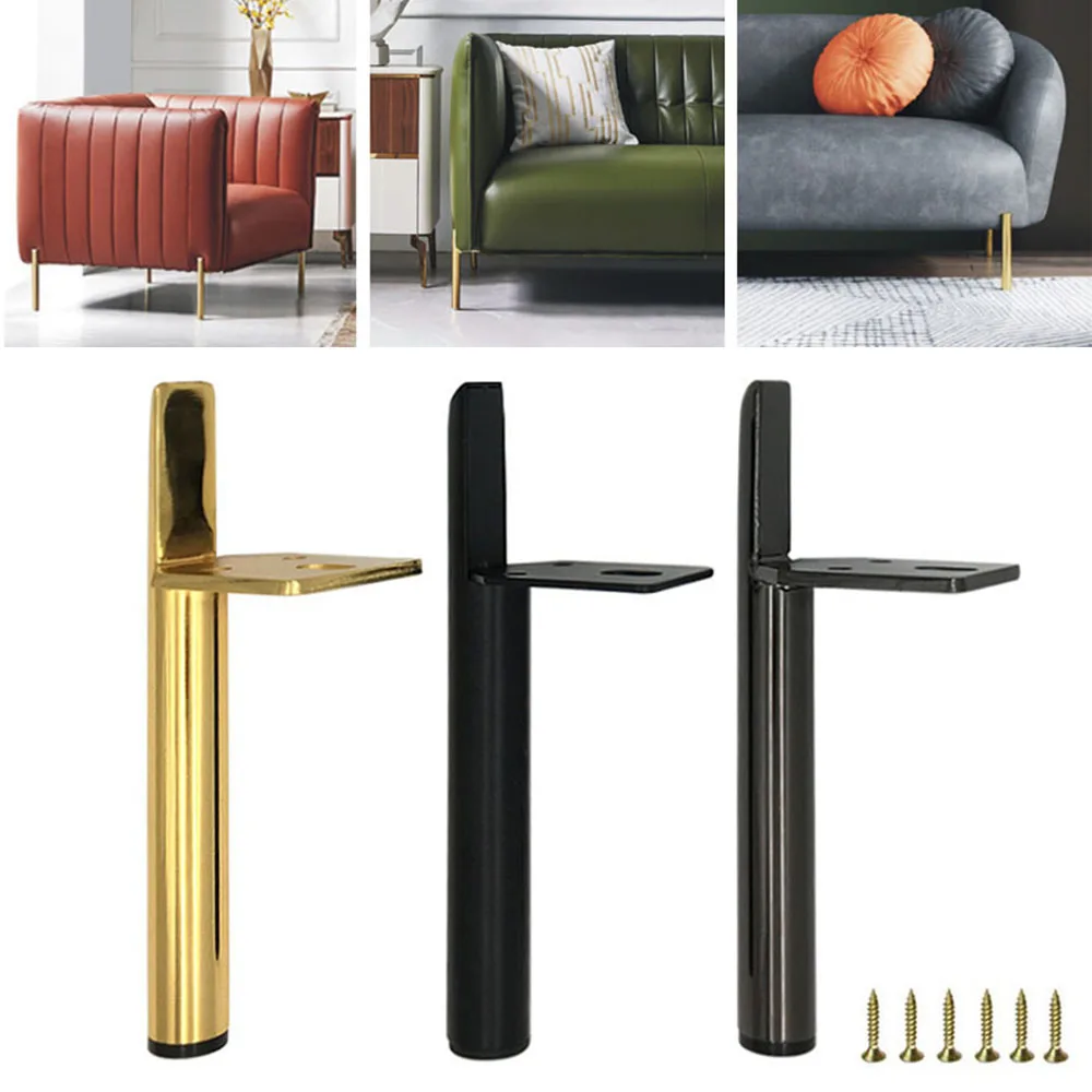 

2 шт., металлические ножки для мебели с винтами