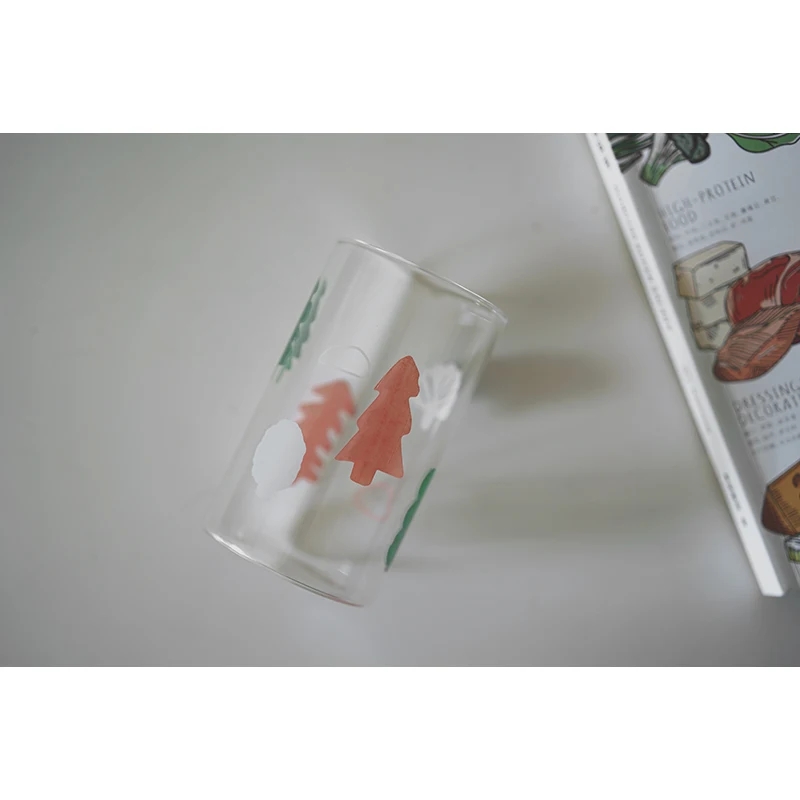 Ультратонкая термостойкая стеклянная чашка для молока креативные кофейные