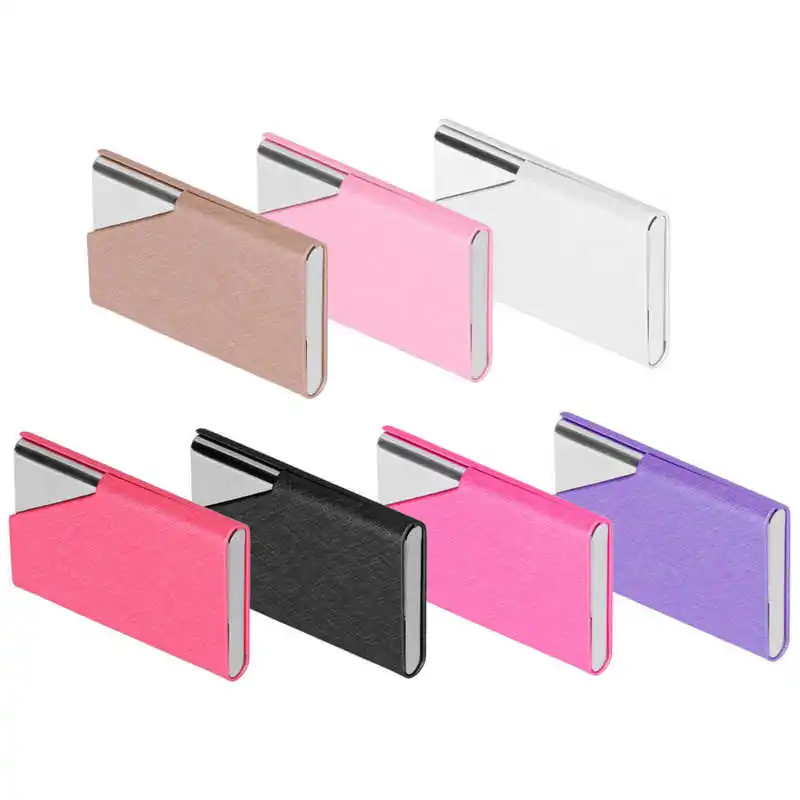 Сумка для хранения Бизнес держатель карт Нержавеющая сталь инновационные имя