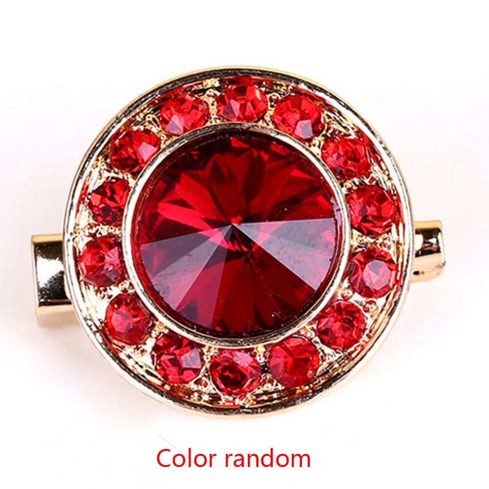 Модная мусульманская брошь для шарфа абайя искусственные стразы украшенная