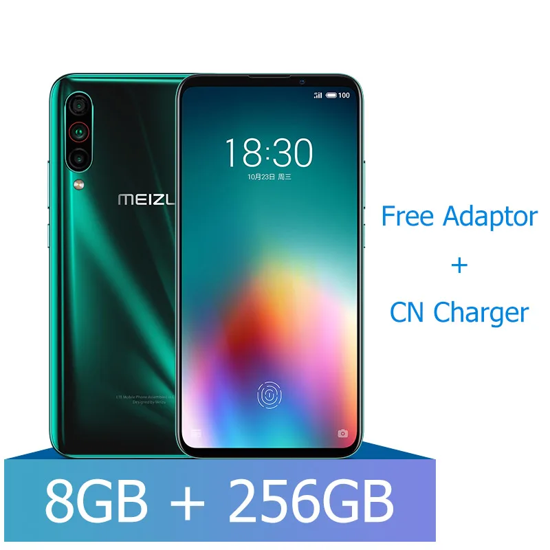 8G 256G Green Meizu 16 T, 6 ГБ, 8 ГБ, 128 ГБ, 256 ГБ, Смартфон Snapdragon 855, тройная камера sony, 4500 мА/ч, большая батарея, поддержка глобальной группы B20 - Цвет: 8G 256G Green