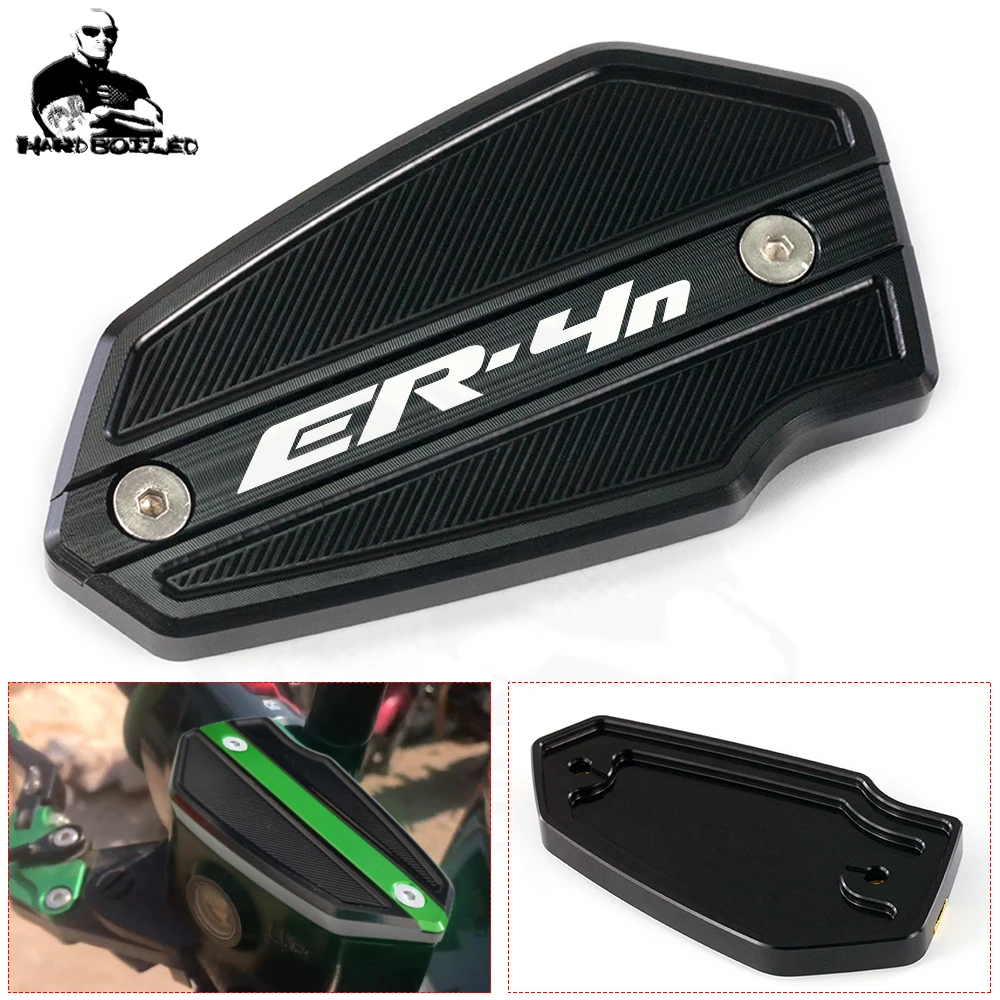 

ER 6N/ 4N Motorcycle Front Brake Fluid Reservoir Cap Oil Cup Cover For Kawasaki ER6N ER-6N 2009- 2014 ER4N ER-4N 2011-2013 2012