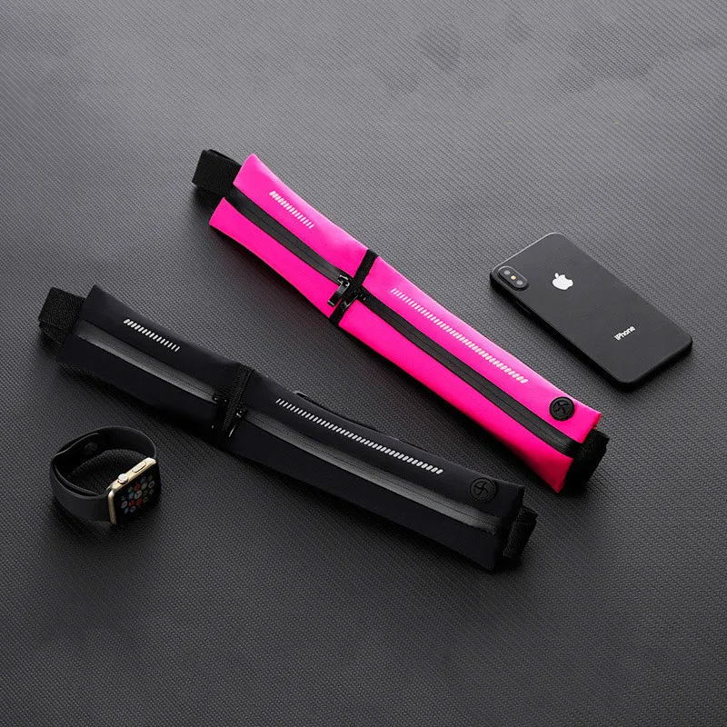 Беговые спортивные тонкие невидимые карманы мобильный телефон