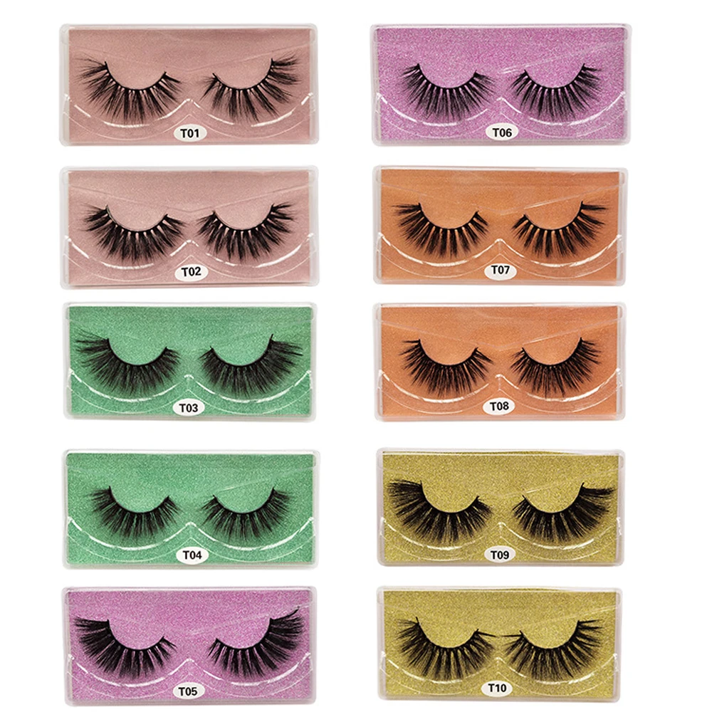 

2022 Chemical Fiber False Eyelashes Natural Pair Of Multi-Layered Eyelashes Thick And Soft Simulation And Comfortable Eyelashes