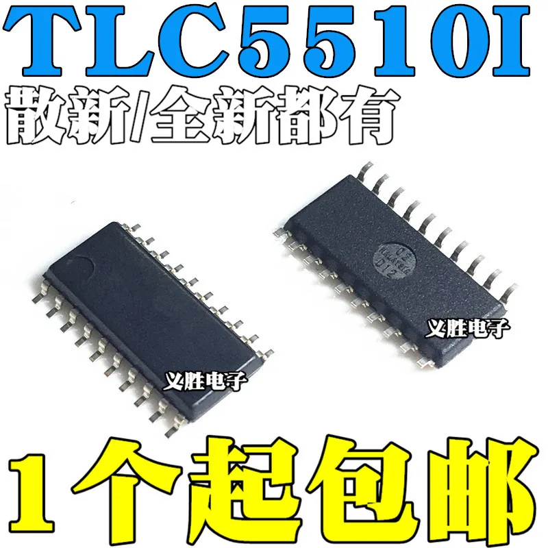 

Original 10pcs/ TLC5510INSR TLC55101 TLC5510I SOP24