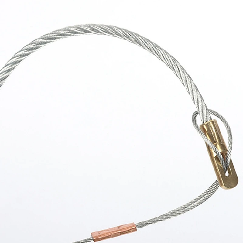 Plastic-Coated Electrician Glass Fiber Fish-Shaped Cable Puller Dark Pipe Threader Through Wall Line | Обустройство дома