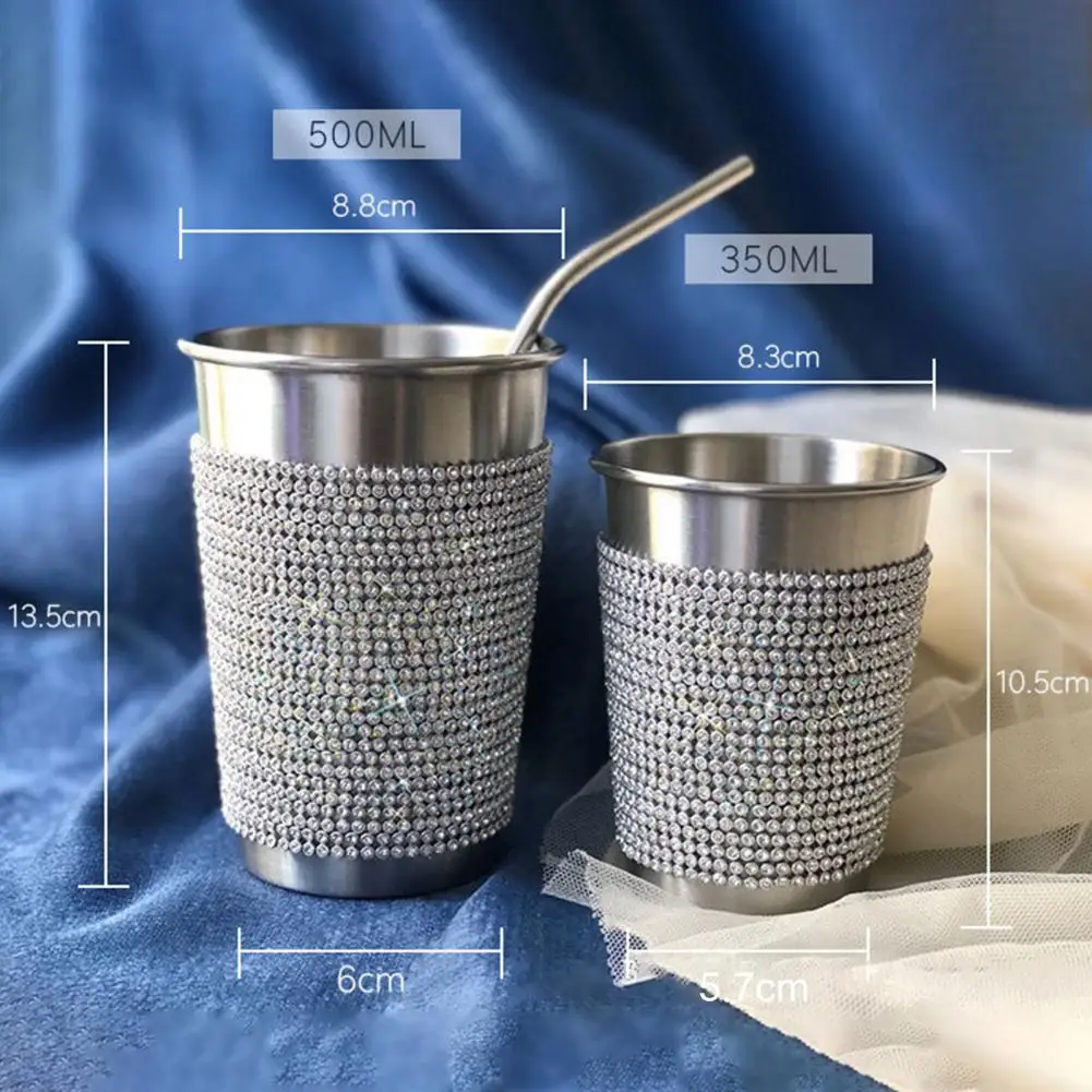 

Water Cup Easy to Clean Wear-resistant Glossy Portable Drinks Cup for Office