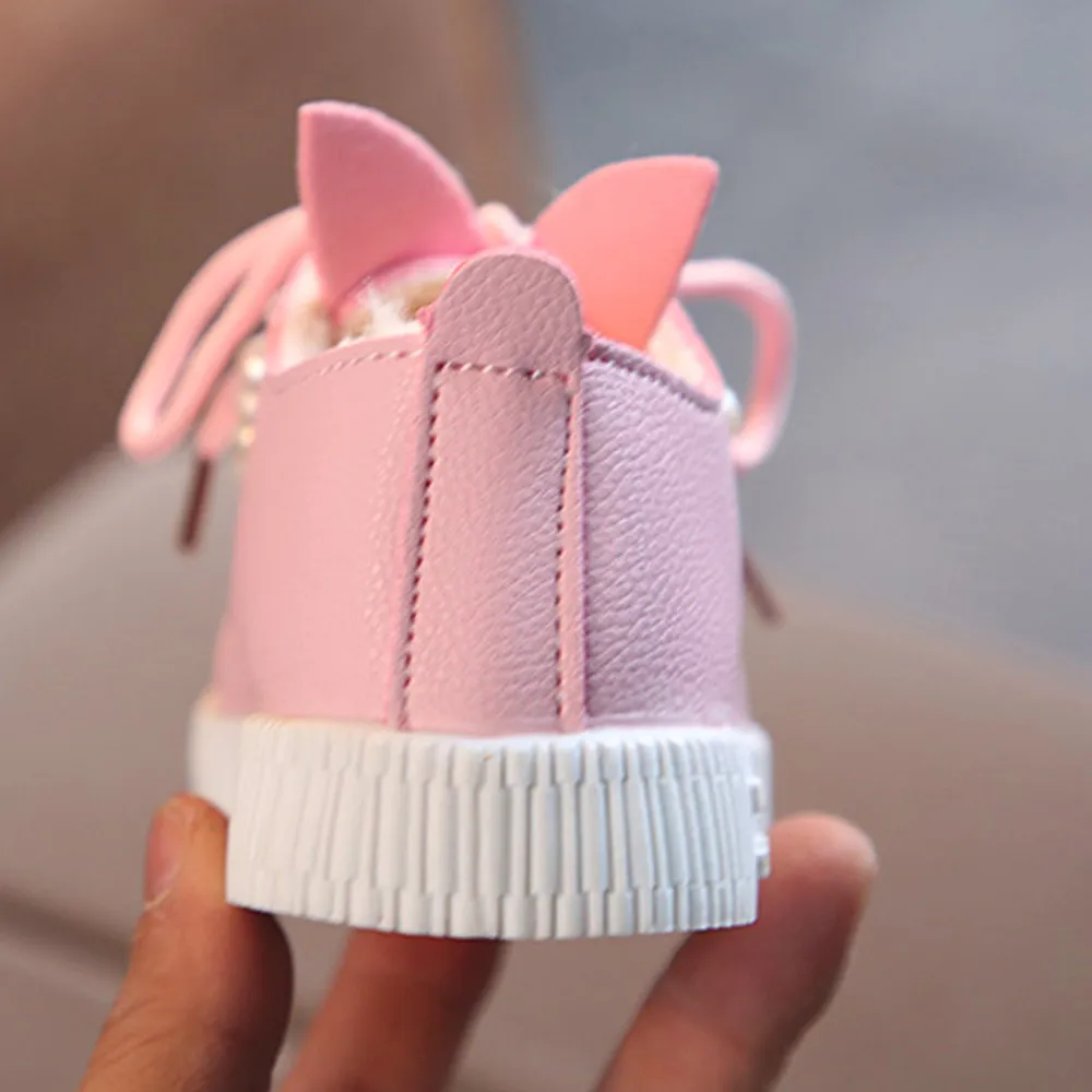 Новая зимняя Нескользящая детская обувь для маленьких мальчиков и девочек