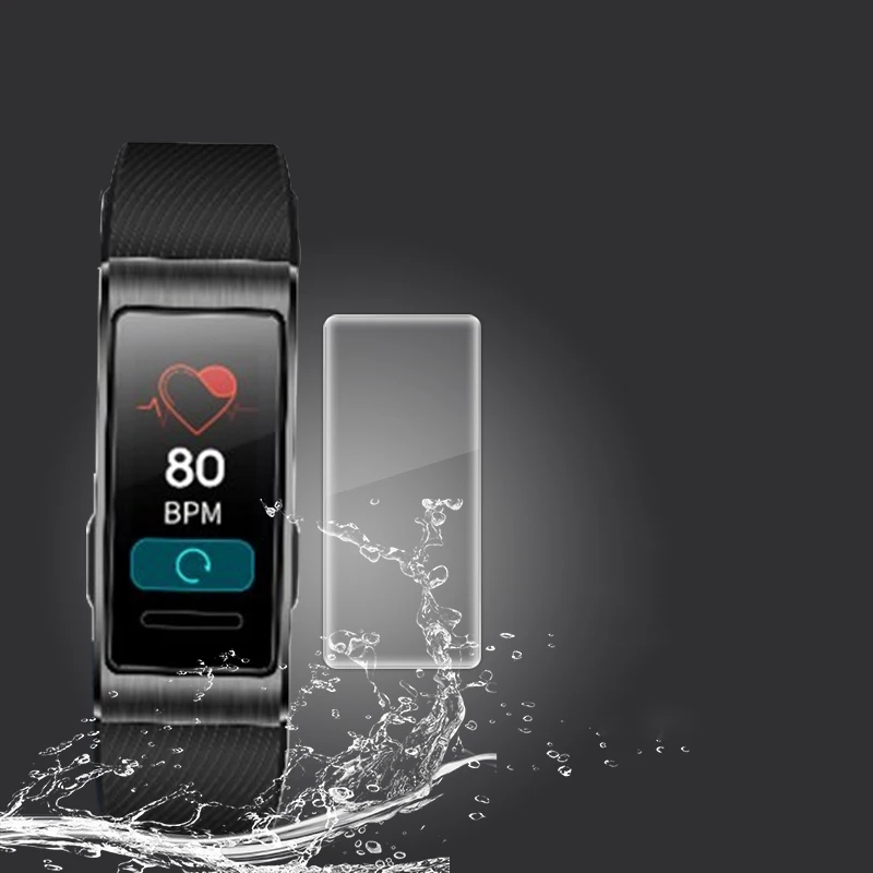 EXUNTON полное покрытие мягкая защитная пленка из ТПУ для Huawei Honor Band 3 4 защита экрана