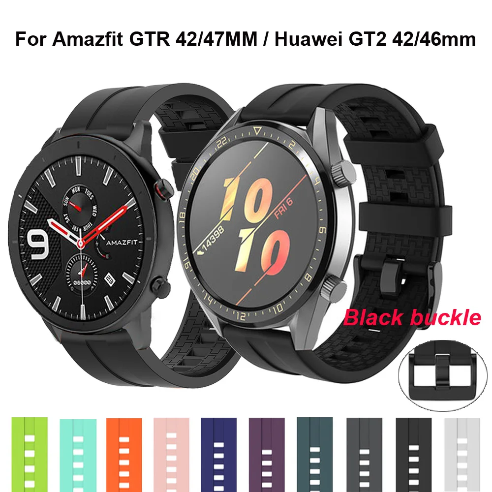 Ремешок для часов Amazfit GTS Xiaomi Huami gtr 47 мм/gtr 42 мм умный Браслет