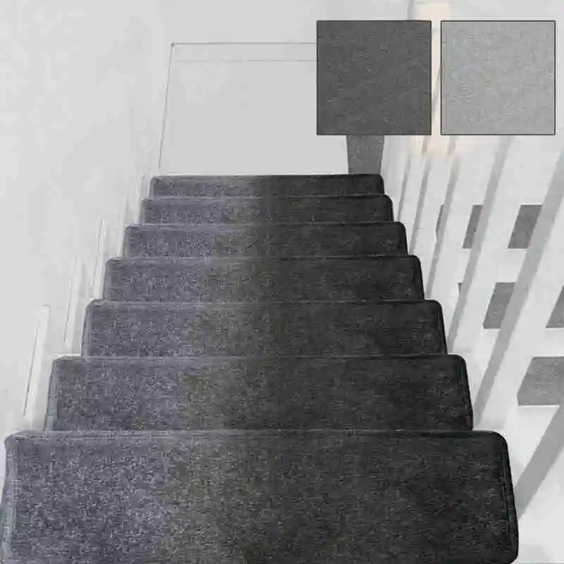 Самоклеющиеся прокладки для лестниц 20x55 см Противоскользящие коврики ковров