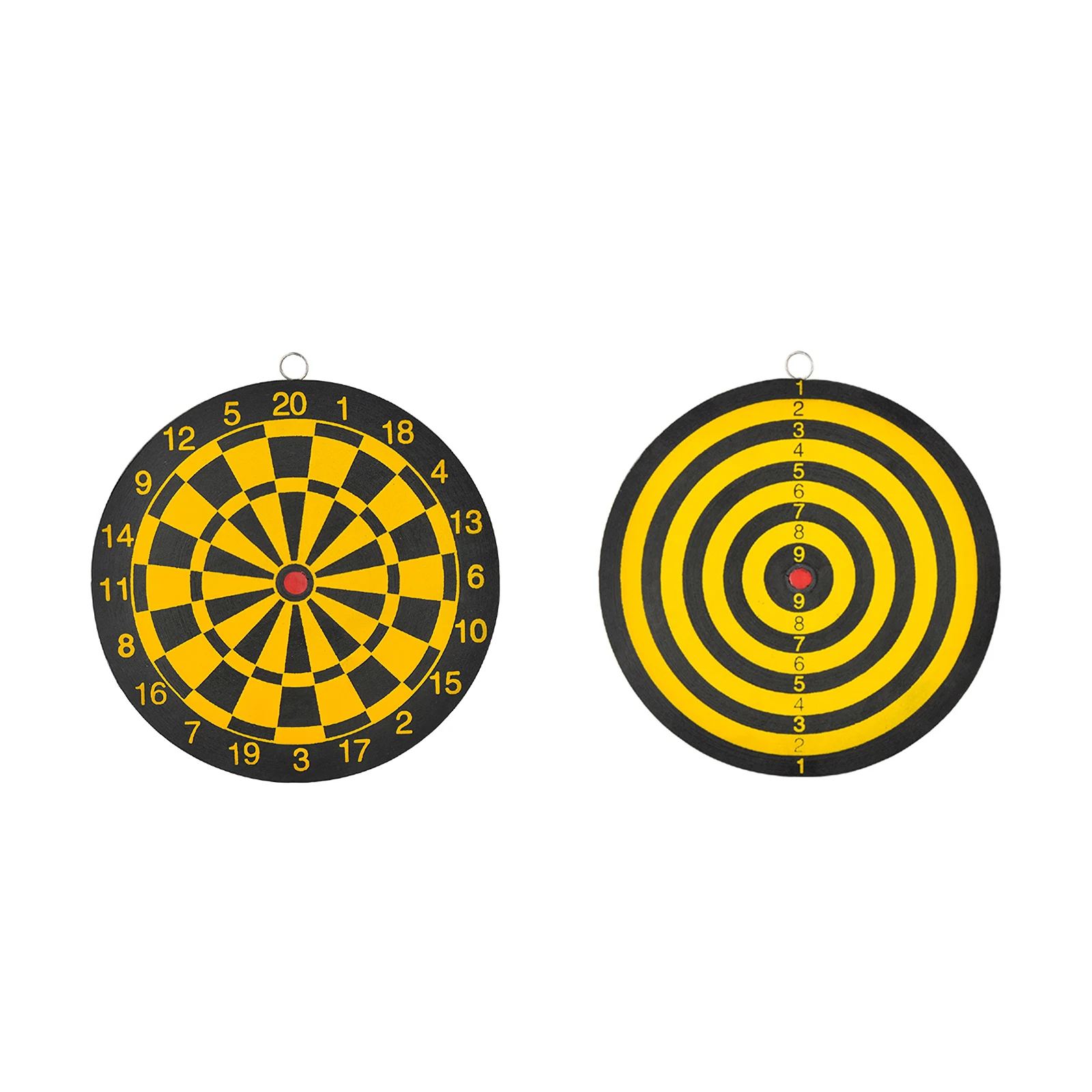 

9 inch Dart Board Durable Practical Double Sides Meta Mark Hanging Dart Target for Family/Office Game Dartboard Sports Exercise