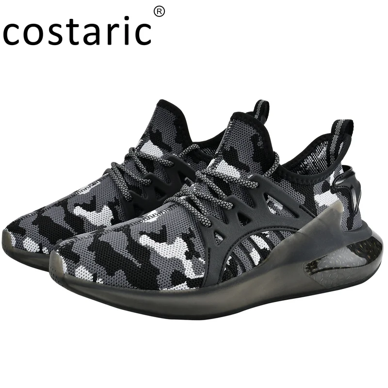 

COSTARIC Unisex Camouflage Sneakers Lace-up Sports Shoes Breathable Running Shoes Men & Women Casual Walking Free Run Sneakers