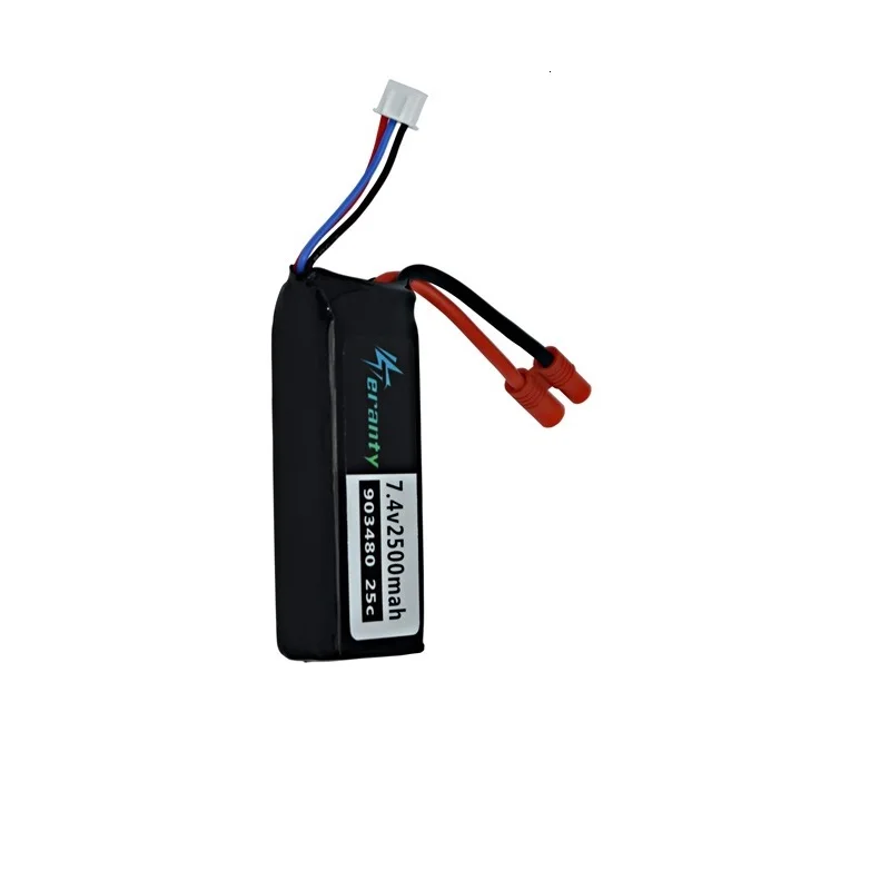 

TERANTY 7.4V 2500mah Lipo Battery for Syma X8C X8W X8G 903480 RC Helicopter 2S 7.4v Battery for Rc Drone Spare Parts