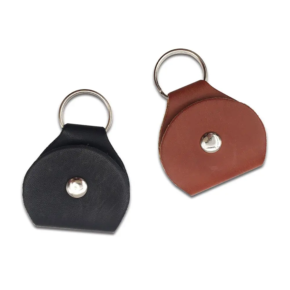 

Новый чехол для хранения, сумка, держатель Plectrum для гитары, кожаная гитара