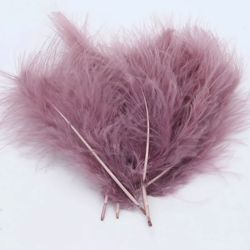 Разноцветные пушистые перья индейки 100 шт./лот сделай сам аксессуары для