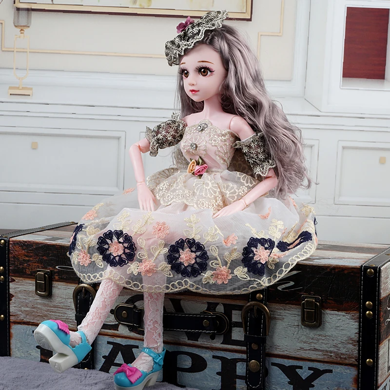 Реалистичные модные куклы для девочек, 60 см, большие оригинальные куклы ручной работы Bjd 1/3, полный комплект, 20 шарнирных кукол для девочек, и... от AliExpress RU&CIS NEW