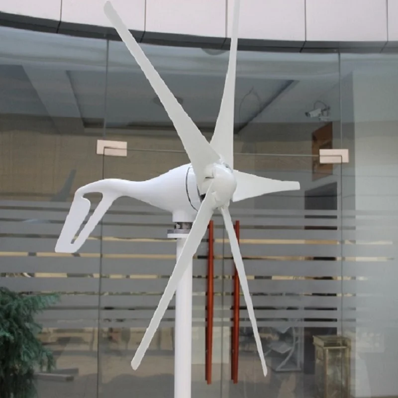 Ветрогенератор S2 с 3 или 5 лопастями 400 Вт ветрогенератор водонепроницаемым