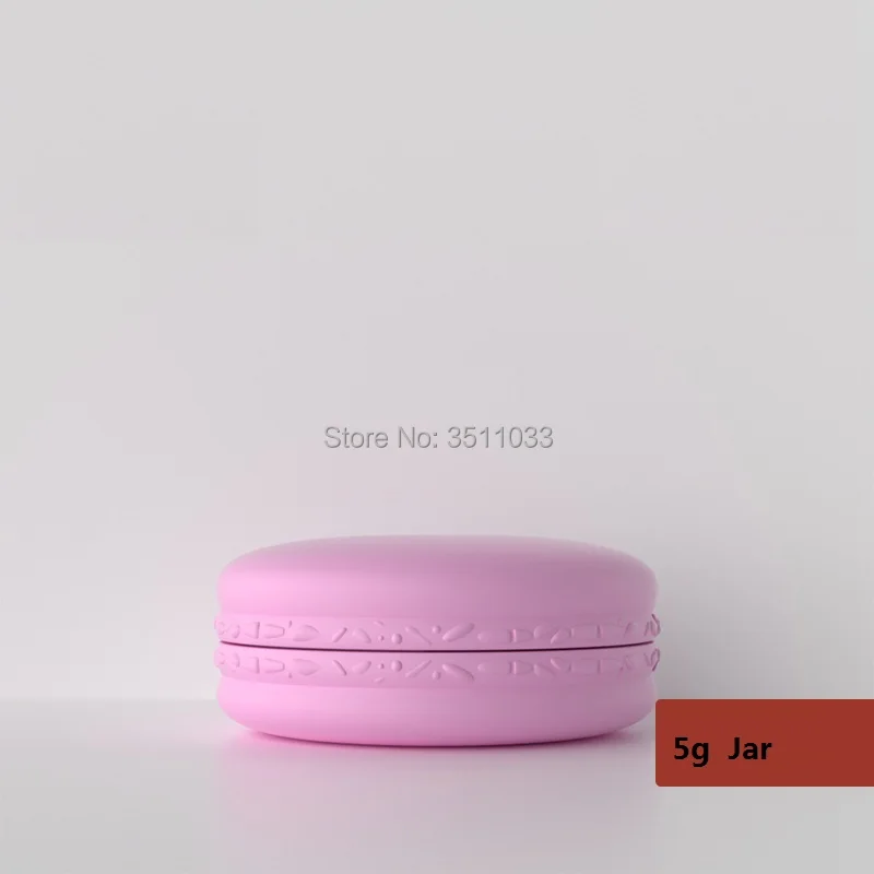 5g Candy Color Macaron Jar Cute Pink Empty Cosmetic Containers Green Lipstick lip Balm Vial Box Yellow DIY Subpackage Cream | Красота и