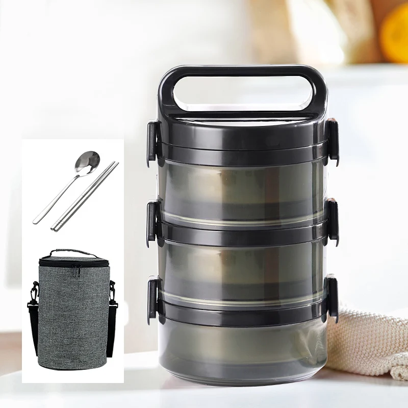 Портативный герметичный 304 бэнто бокс из нержавеющей стали в японском и