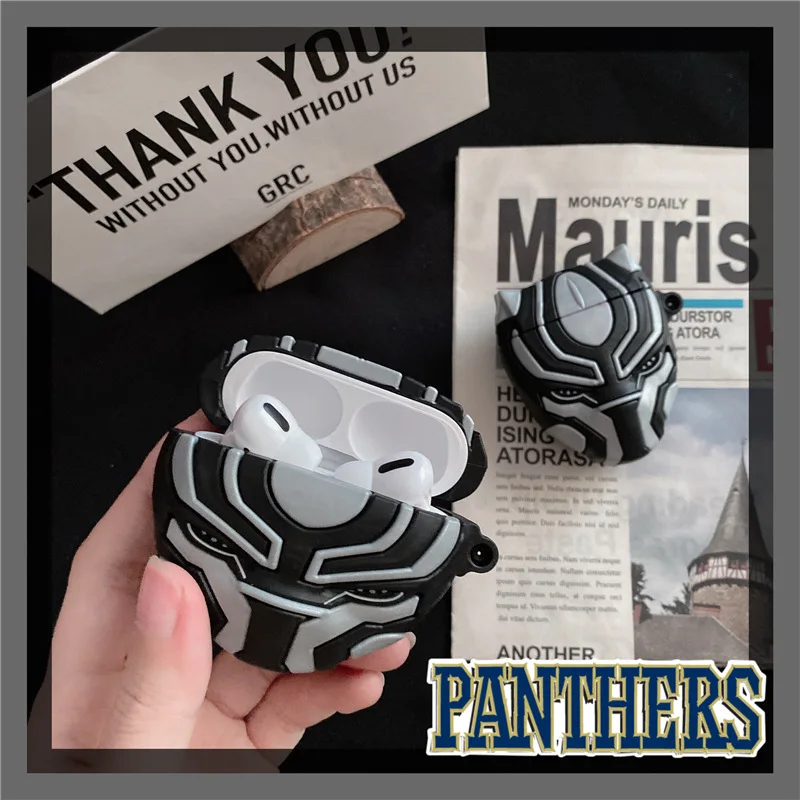 

The Avengers Hulk Airpods Case 3D Silicone Protection Cover for Airpod Pro/2 Disney Anime Cartoon iPhone Earphones Shell