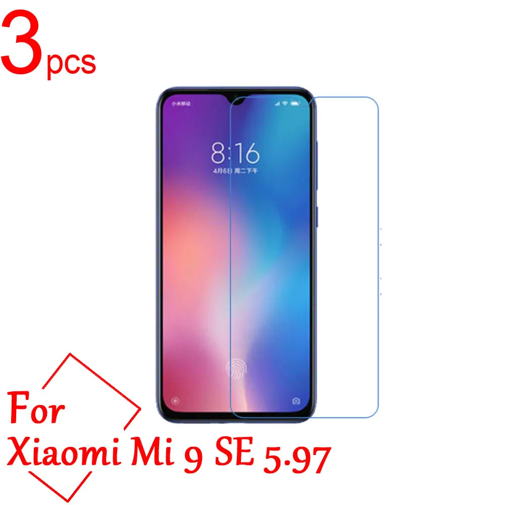 3 шт. ультра прозрачный/матовый/нано Анти взрыв для Xiomi Mi9 SE ЖК экран защитный чехол