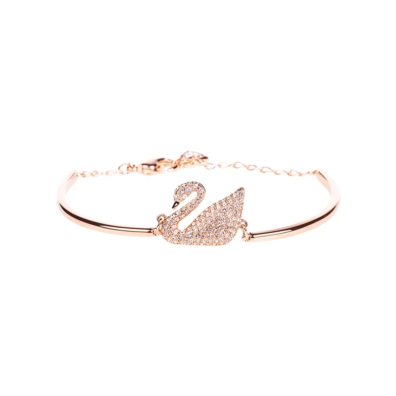 Rose gold5142752 Подлинный и абсолютно браслет Swarovski Duo Evil Eye - Окраска металла: Rose gold5142752