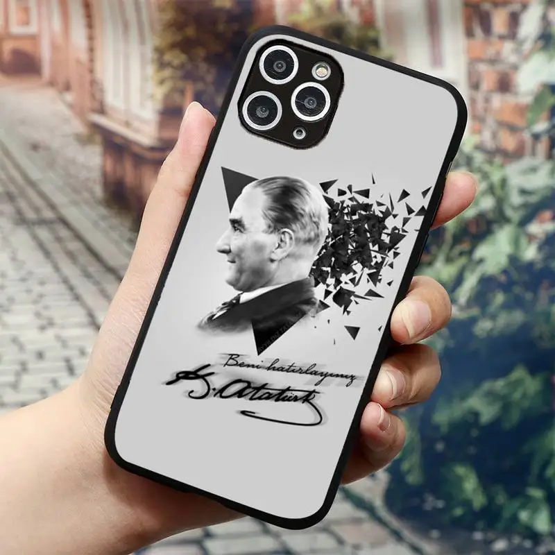 

Turkey Mustafa Kemal Ataturk Phone Case for iPhone 11 12 mini pro XS MAX 8 7 6 6S Plus X 5S SE 2020 XR