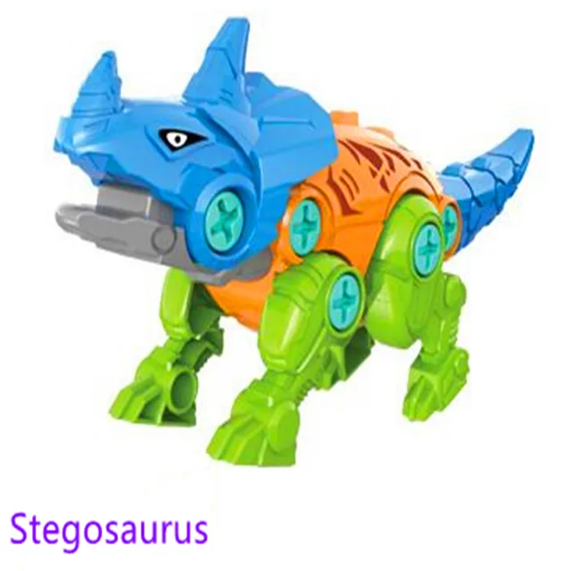 New Puzzle Assembled Tyrannosaurus Model Fit Transform Dinosaur Robot Toy For Kids Dinosaur Toys Gift 2