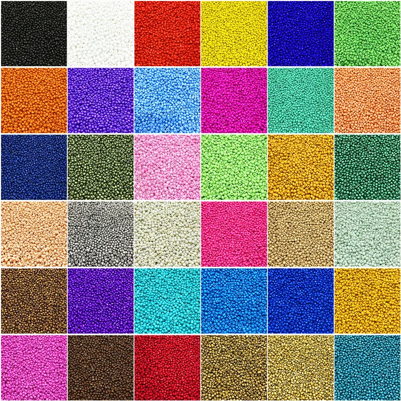 

200-1000Pcs 2/3/4mm Charm Czech Glass Seed Beads DIY Bracelet Necklace Beads For Jewelry Making DIY Earring Necklace