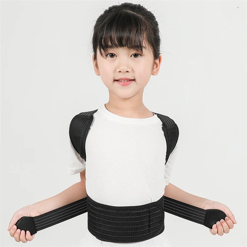 Детский поддерживающий пояс для спины Корректор осанки плеч и позвоночника с 2