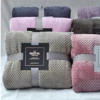 home textile winter microfiber blanket cover the bed large thick fleece sofa blanket pink large small blanket for gift blanket