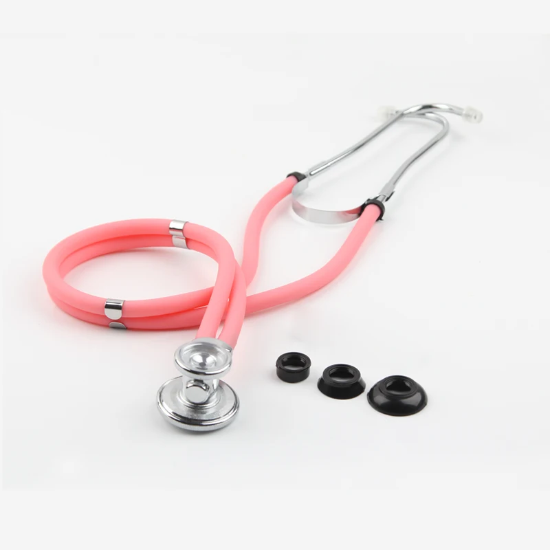 Портативный двойной медицинский стетоскоп с трубкой Многофункциональный