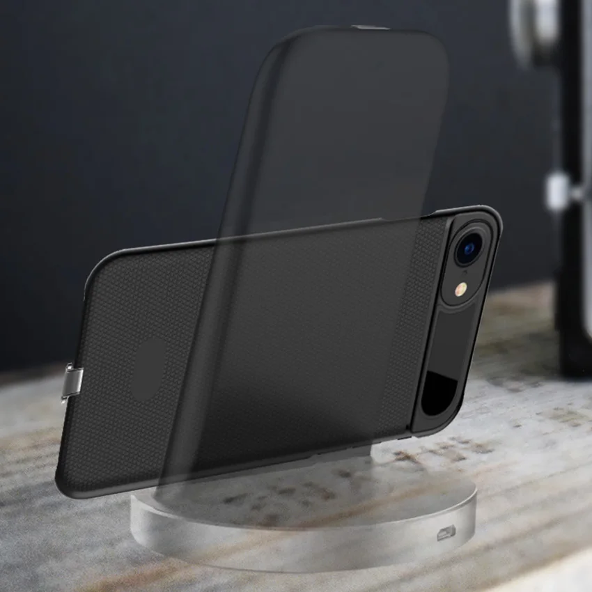 Беспроводное зарядное устройство QI для iphone 7 7Plus ультратонкий нескользящий