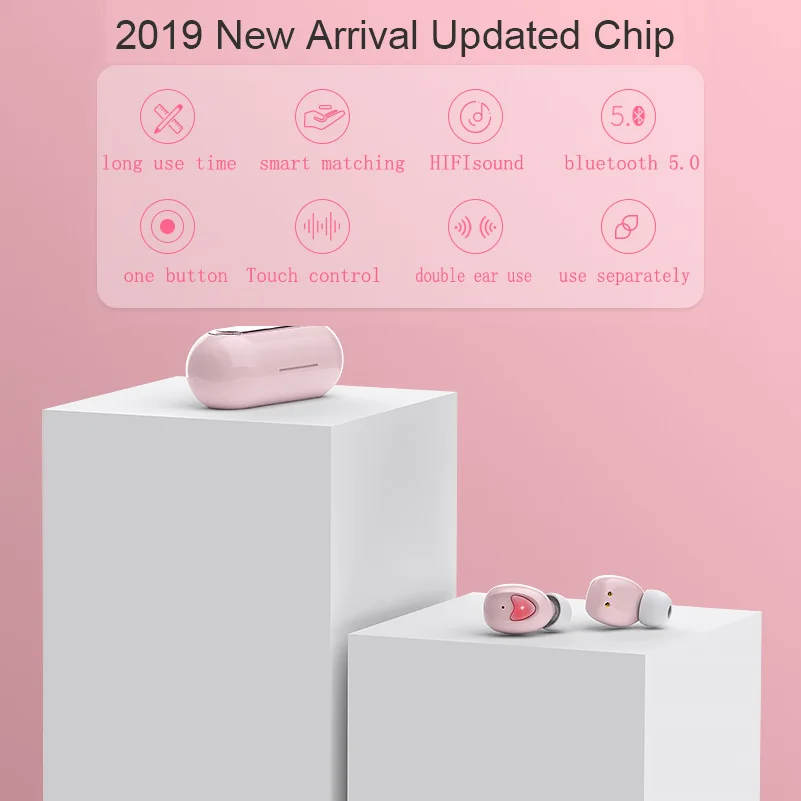 Новинка 2019 наушники Macaron dx6 tw10 tws bluetooth беспроводная гарнитура fone de ouvido для xiaomi pk gt1