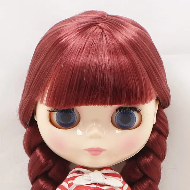 Фабрика NEO blyth шарнир куклы красные волосы предложение игрушка подарок специальная цена на продажу подходит макияж в себе. № 12532 - Цвет: nude doll