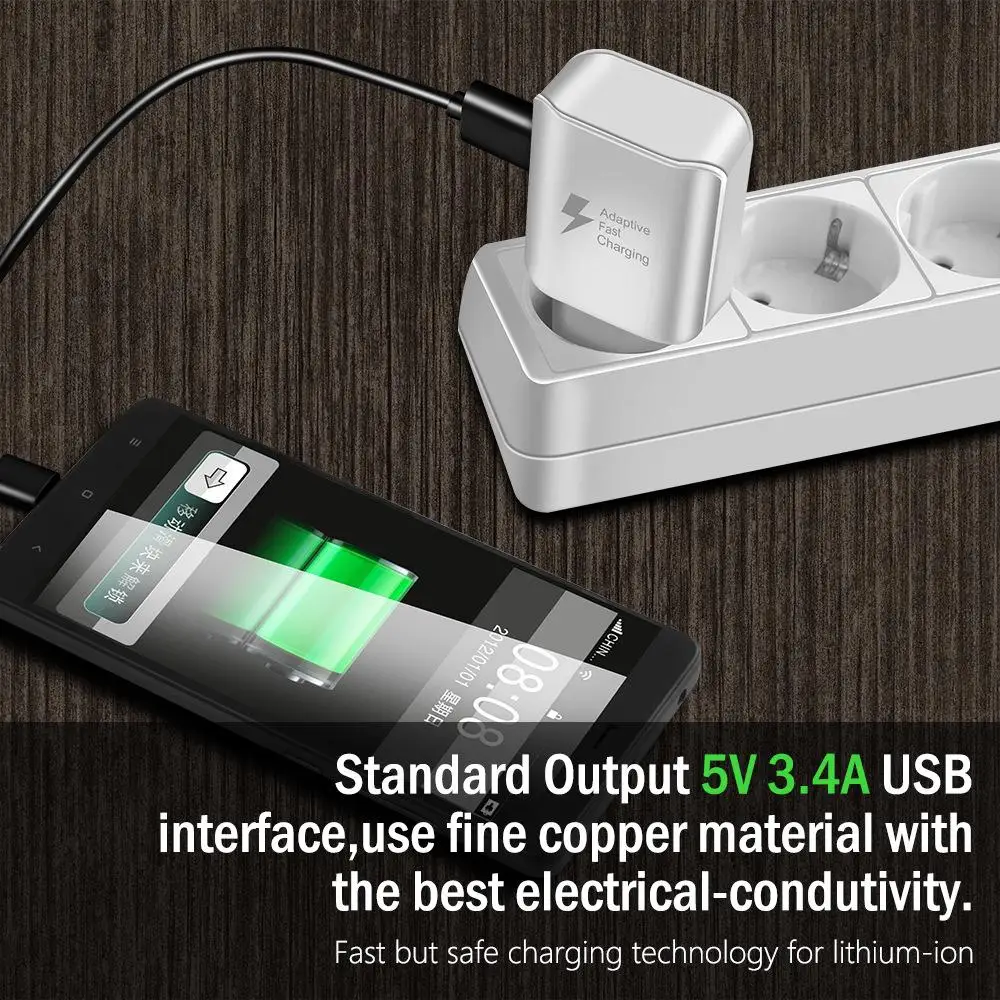 Быстрое зарядное устройство 3 0 быстрое USB 5 В/2 а 9 В/а настенный адаптер с