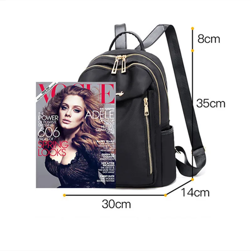 Женский рюкзак из ткани Оксфорд многофункциональная Повседневная модная