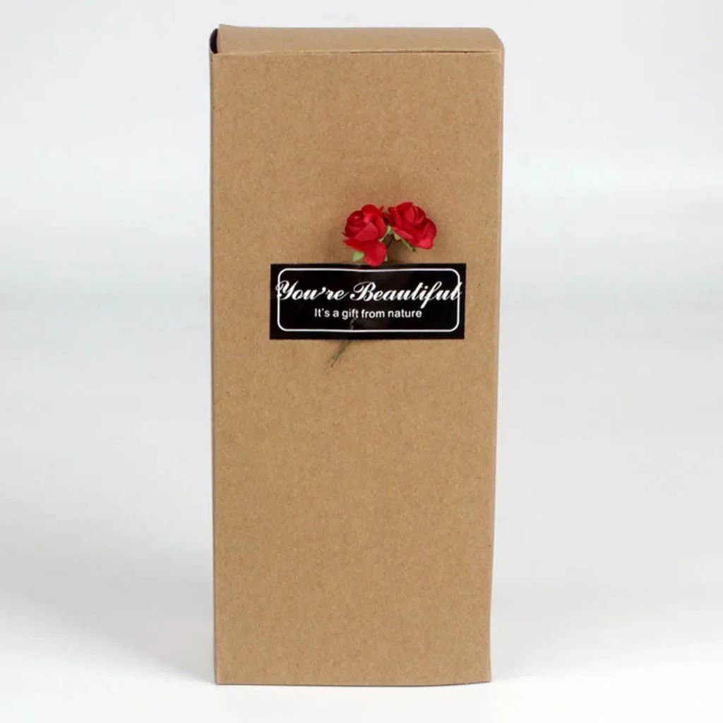 Романтическое искусственное мыло в форме гвоздики Цветочная коробка