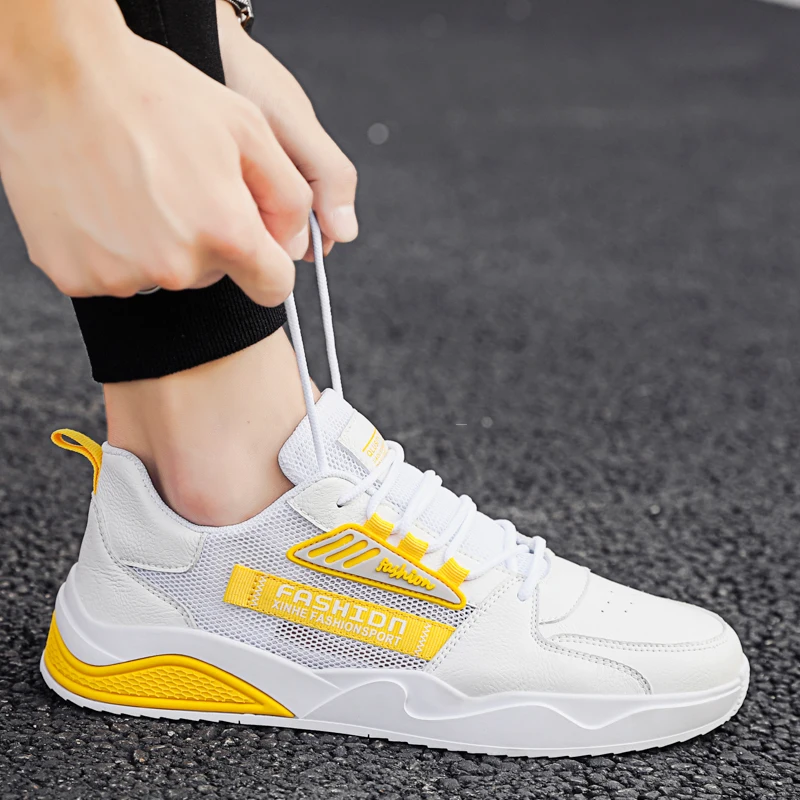 

Wear-resisting Shoes Casual Men Sneakers Ventilation High Quality Designer Comfortable Breathable Men's Summer Fashion Light
